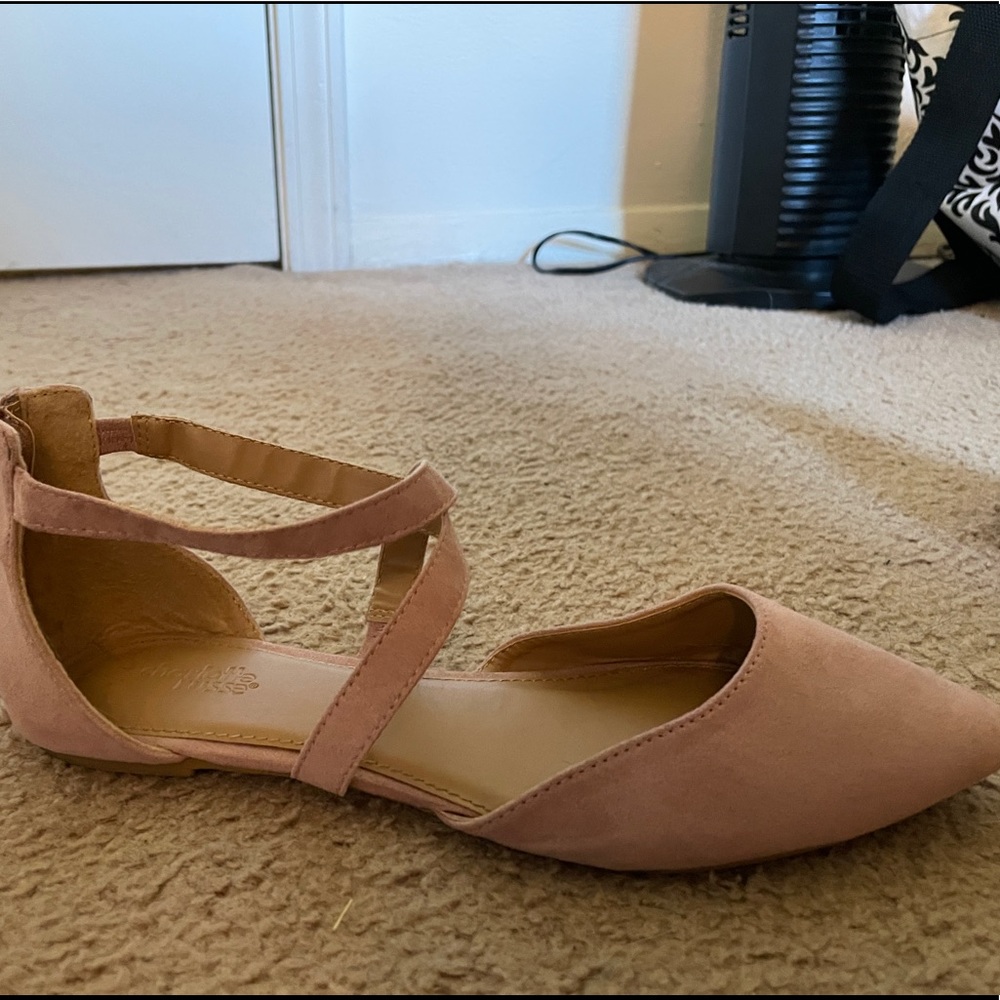 Charlotte Russe Pink Flats
